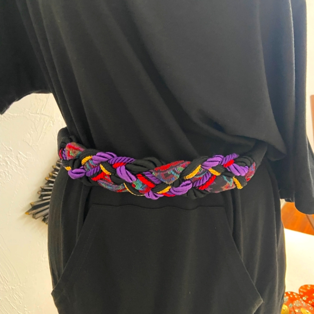 Retro Rope Cord Multi Color Belt - image 1